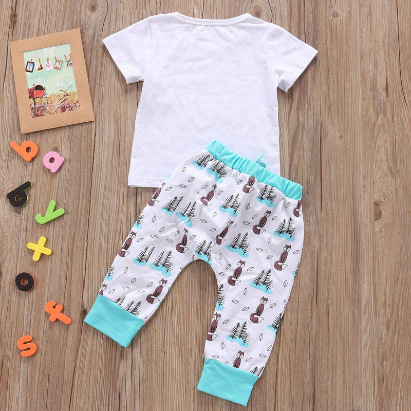 Magnetic Toy Bricks Set T-shirt Tops Pants Little Boys and Girls Outfits