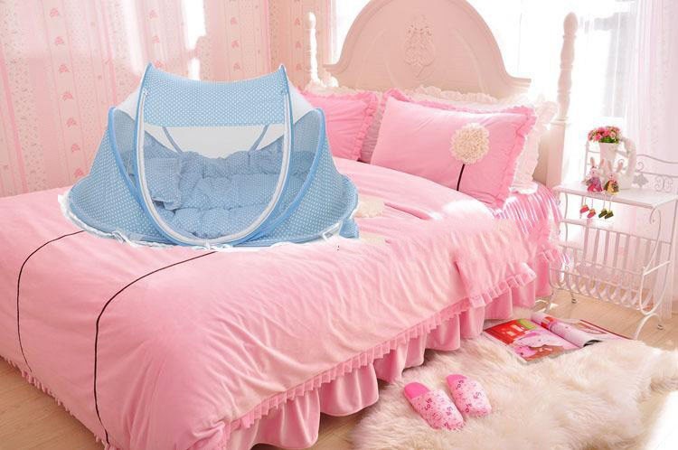 Foldable Baby Bed with net